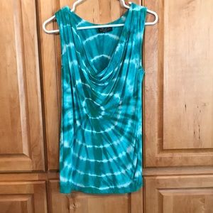 Sleeveless Tie Dyed top